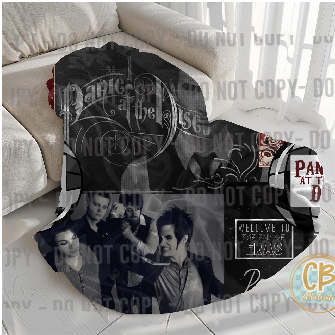 PRE ORDER Panic at the Disco Fleece Blankets