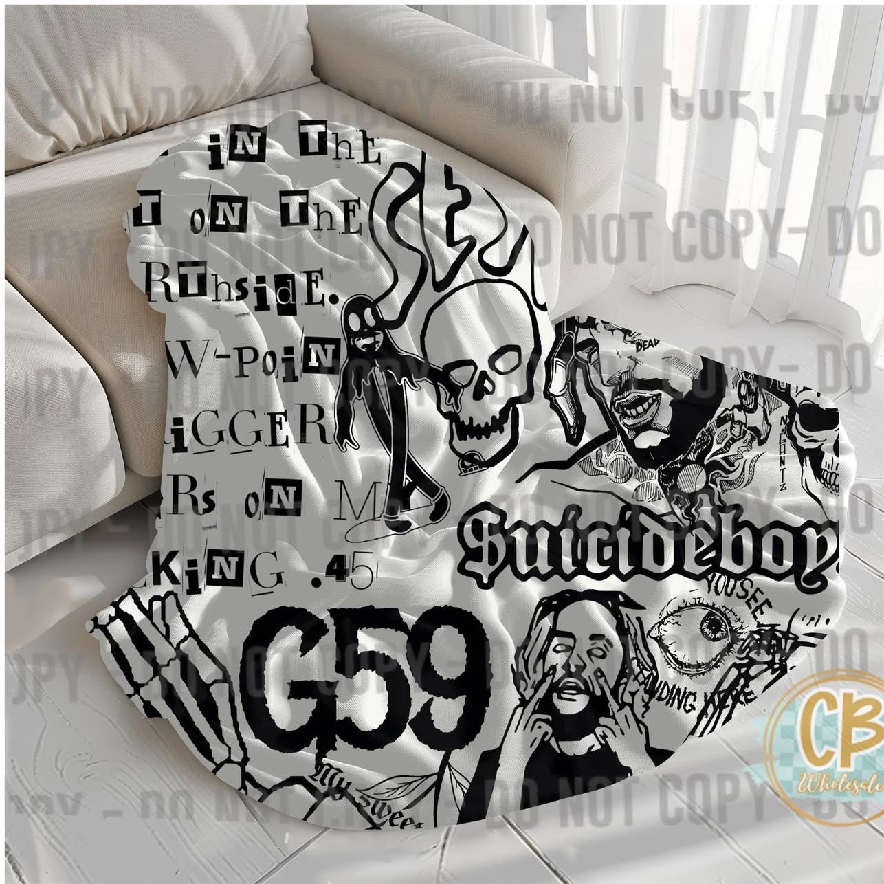 PRE ORDER Suicideboy Fleece Blankets